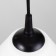 Susage "cone" 1x15W E27 Model: BR 00273 Black/White 25x25x15cm