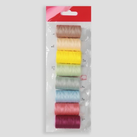 Set of threads "Autumn Dawn", 40LSH, 200 m, 8 pcs, color colorful color-1