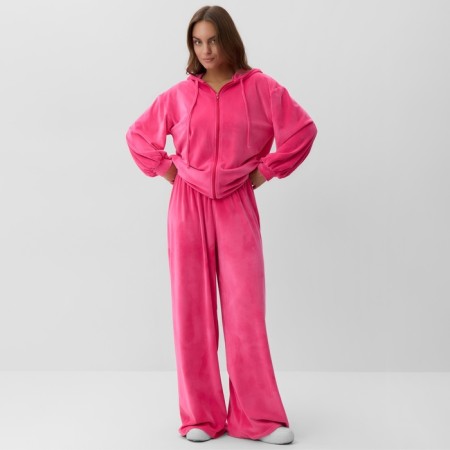 Women's costume (sweatshirt and trousers) KAFTAN PLUSHY p. 44-46, fuchsia-5