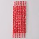 Pipe for cocktail "Snowflakes", set of 12 pcs.