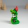 Souvenir Polystone "Green Serpent in the form" MIX 4.5x4x6.5 cm