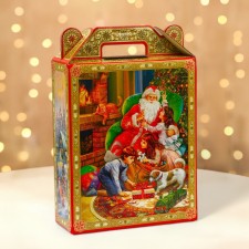 New Year. Gift box New Year's gift 