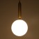 Lamp Bayerlux 2068/1 E14 40W gold 14x14x34 cm 14x14x134 cm