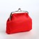 Women's wallet on the farmar, red color