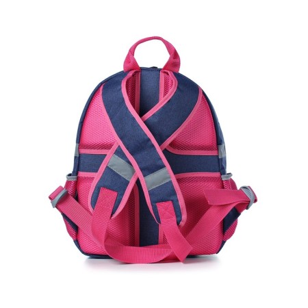 Youth backpack, 280x360x120 cm, blue T.-3