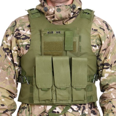 Railing vest "Storm Tactic", green