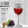 A glass for the wine "Briefly about itself", 360 ml