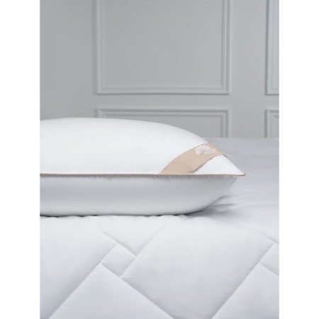 Pillow, size 50x70 cm, white color-1