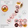 Stick Paper "Signs" d = 2.5 cm 252 pcs in the roll