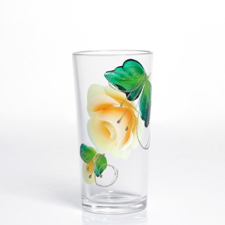 Set for Rosalia juice, art painting, 6 glasses, 1250/200 ml, mix-11