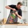 Apron "Legendary burgers" 65x80cm, oxford, 100% p/e, 210g/m2