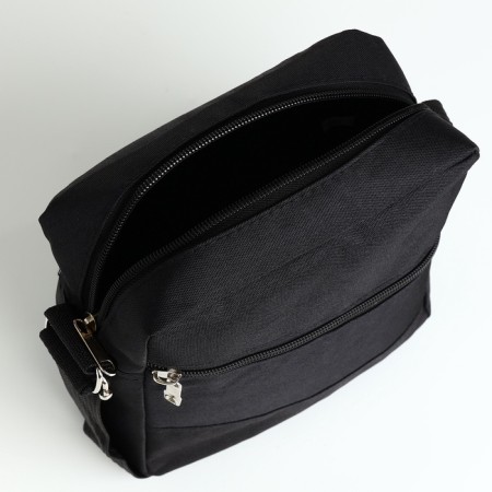 Male bag, black color-4