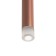 Lumber "Lucas Soft" LED 5W 4000k matte copper 2x2x30-130cm