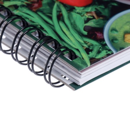 A book for recording culinary recipes A5, 80 sheets on the crest "Soups", solid cover, colored separators-2