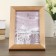 Photo frame pine С24 oak 10x15 cm (plastic screen)