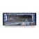 PERFEO COMMANDER keyboard, wired, membrane, 112 keys, USB, black