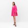Women's dress MIST with voluminous sleeves, fuchsia, p.40-42