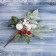 Decor "Winter Miracle" berries of needles and herbs, 26 cm