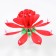 Candle for the cake musical "Tulip", spinning, red, 14.5 × 6 cm