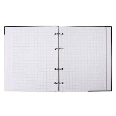 Notebook A5 120 sheets in a cage on Magnificent rings, cardboard cover, glossy lamination, block 65g/m2-3