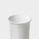 Vase for flowers, d = 11 cm, h = 26 cm, white color