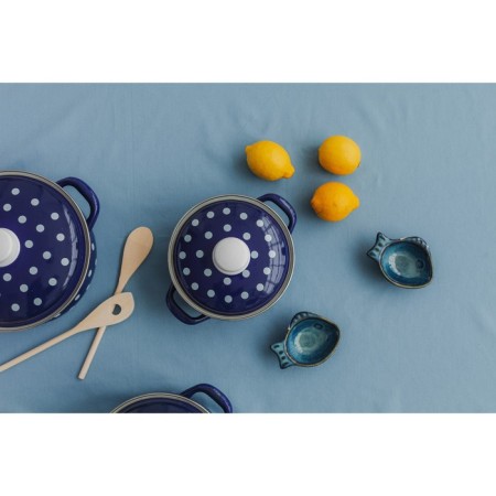 Ceramic "Moon Trail" dish, 11 × 8 × 3.5 cm-3