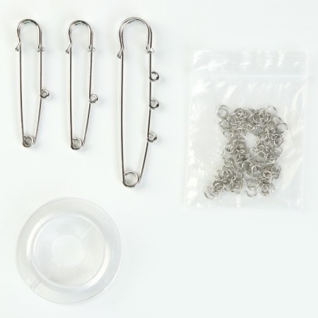 Set for creativity "New Year's decoration from beads" Red-4