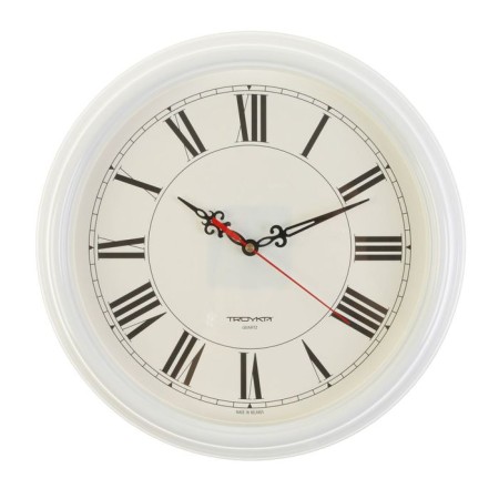 Watch Wall Round "Classics", white rim, d-31 cm