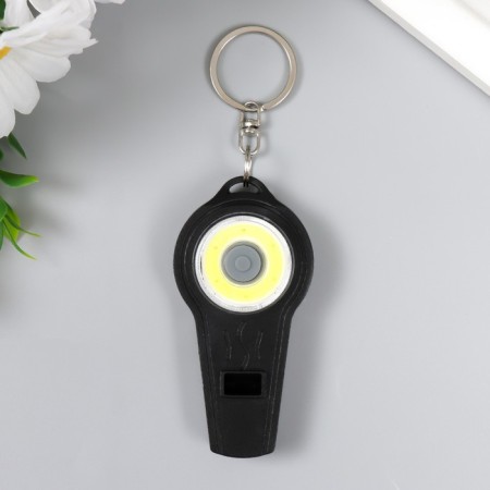 Light Light+whistle on the ring "Style" 2 modes, 6 diodes mix 7.5x3.7x1.5 cm-2