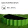 The flowerbed is galvanized "petal", d = 70 cm, h = 15 cm, bright green, Greengo