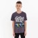 T-shirt for a boy, dark gray color, height 158 ​​cm