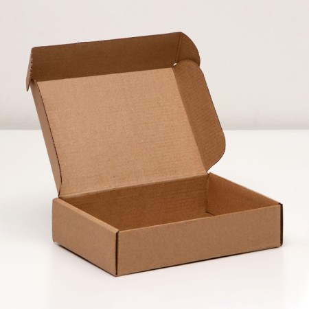 Boxing box, brown, 21 x 15 x 5 cm-1