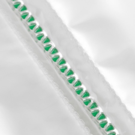 Folder with 60 A4, 500 microns, calligrata, texture "sand", green-3