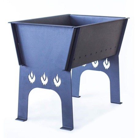 Siberia barbecue, collapsible, metal thickness 3 mm