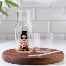 Lifestyle Set: A jug 600 ml, glass 250 ml, tube