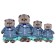 Soft toy "Basik in a blue jacket", 30 cm
