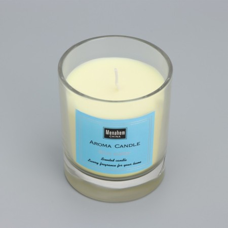 Aromatic candle "Aroma Candle", black chestnut bunge, 8x9 cm-4