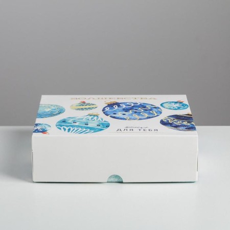 Packaging for confectionery "New Year's balls", 20 x 17 x 6 cm, New Year-1