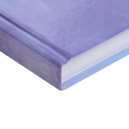 Diaum of the Leduced A5, 128 sheets "marble", hard cover, glossy lamination-2