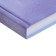 Diaum of the Leduced A5, 128 sheets "marble", hard cover, glossy lamination