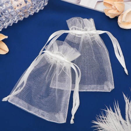 Gift bag, 7 × 9, beige color-2