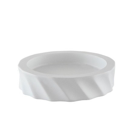 Soap dish Orion SD-2006WT, 11.7x3.1 cm