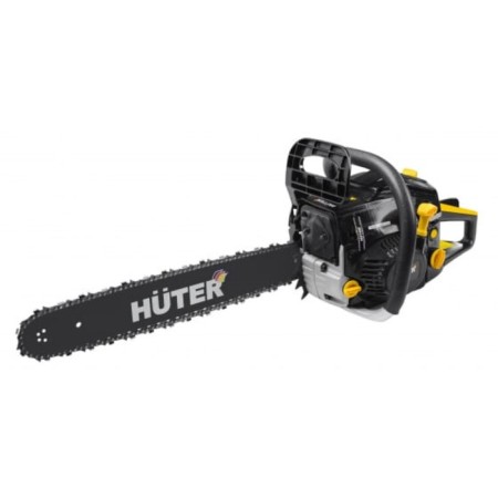 Huter BS-2300, 3.1 hp, 2.3 kW, chain step 0.375, 57 links, 45 cm³