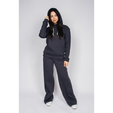 Female trousers, size 44, graphite color
