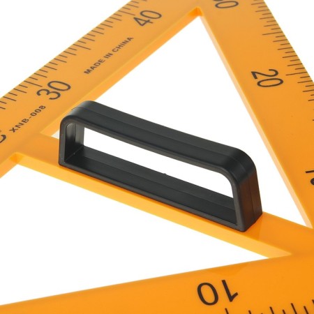 A triangle for a schoolboard, with a holder, rectangular, 45 °-2