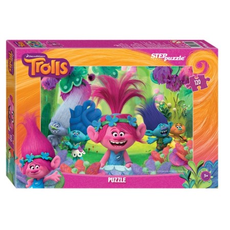 Trolls puzzles, 120 elements, mix-2
