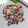 Beads for PVC Creativity "Autumn Rings" set ≈ 330 pcs 0.1x0.6x0.6 cm