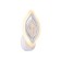 LED LED wall-mounted with crystal Ambrella Light, Ice, FA277, LED, 12 W, 900LUM, 3000-6400K, white color