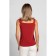Female blouse, size 42, Terracotta color