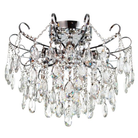 Snow chandelier 6x60W E27 chrome 54x54x45cm